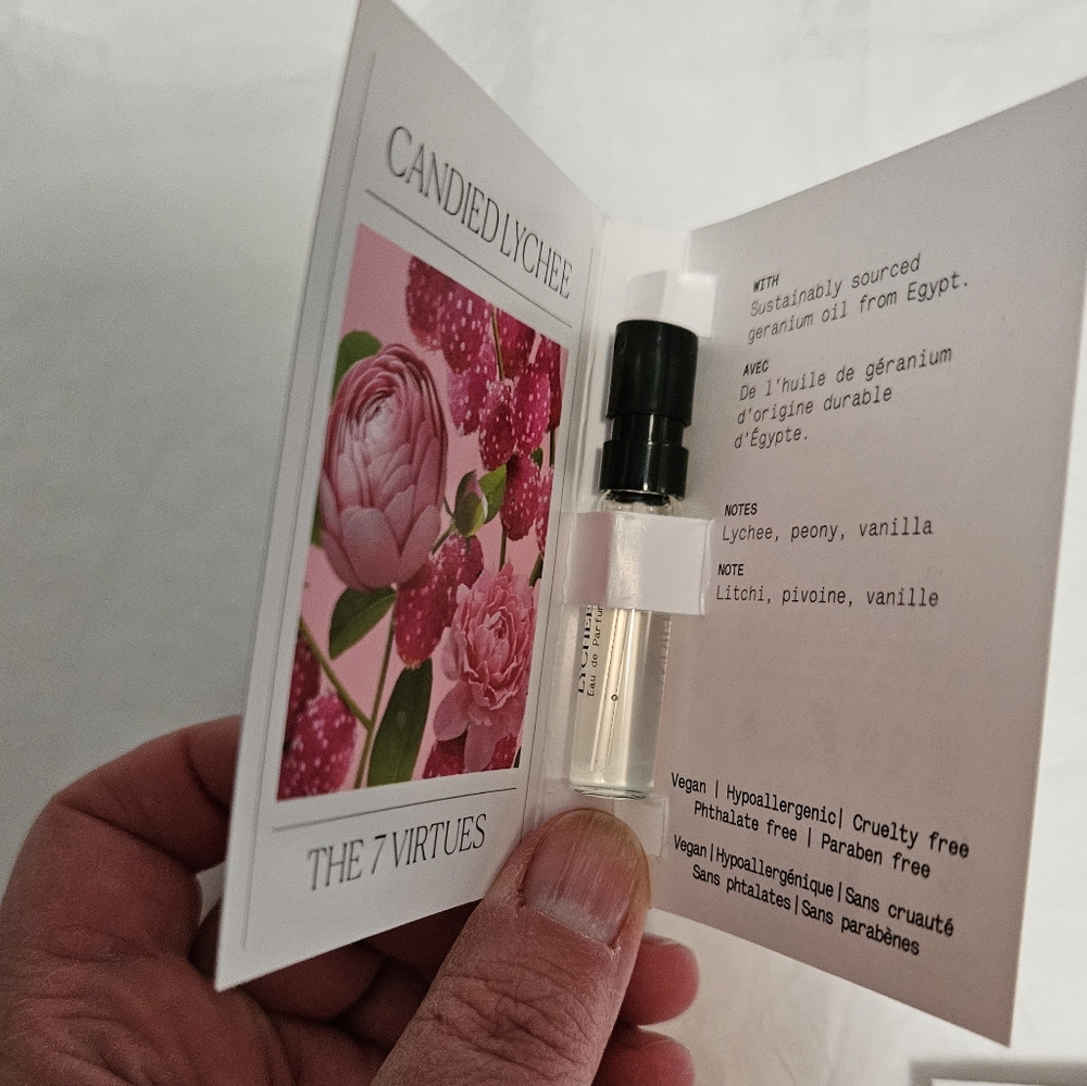 Perfume Samples: Margiela Lazy Sunday Morning, 7 Virtues Candied Lychee, Chloe - Picture 2 of 4